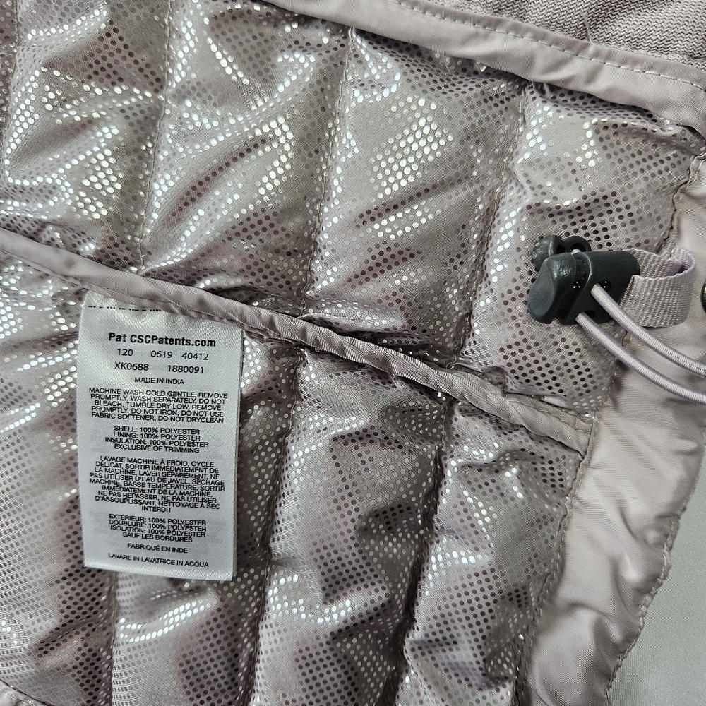 Columbia Omni Heat Vest Womens S Purple Full Zip Thermal Reflective Lining - Picture 8 of 13